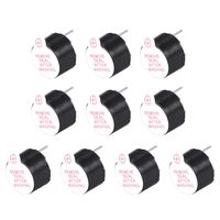 uxcell 10 Pcs DC3V Active Electronic Buzzer Alarm Beeper Continuous Sound Speaker 2 Terminals