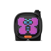 Divoom Timoo Pixel Art Portable Bluetooth Speaker with 256 Programmable LED Front Panel (Black)