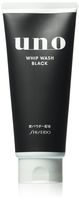 SHISEIDO UNO Whip Face Wash Black 130g