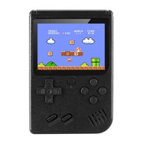 YuanWen Built-in 400 Classic Games Mini TV Handheld Game Box Console Retro (BlackLogo)