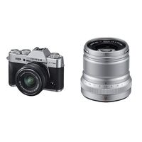 Fujifilm X-T30 XC15-45mm Lens Kit Silver + Fujinon XF50mmF2 R WR Lens Silver
