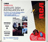 RCA DBS Satellite Accessories Satellite Dish Installation Kit Rs-rca-dkit96