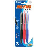 BAZIC Retractable Gel Ink Rollerball Pen (17055-24)