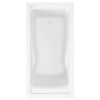 American Standard 7236V002.011 Evolution 6 ft. x 36 in. Deep Soaking Tub with Reversible Drain, Arctic