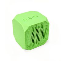 MQbix MQBK3010GRN MUSICUBE Wireless Portable Bluetooth Speaker with Built-in Mic for Bluetooth Enabled Devices (Green)