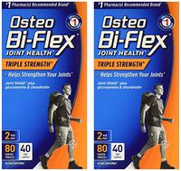 Osteo Bi-Flex Advanced Triple Strength, 80 Coated Caplets (Pack of 2)