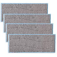 Wet Mopping Pads for iRobot Brava Jet M6 Washable Reusable Mop Heads Replacement Pad (4 Wet Pads)