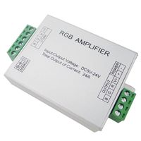 LEDENET Data Repeater RGB Signal Amplifier For SMD 3528 5050 LED Strip Light DC 5V 12V 24V 24A