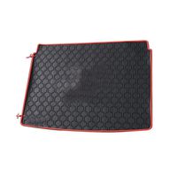 Nicebee 3D Rear Trunk Liftgate Tail Door Slush Floor Mat Liner Mats Carpet Rubber For Jeep Renegade 2015-16 Red