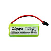 Replacement Battery for Uniden DWX207 Cordless Phone (800mAh, 2.4V, NI-MH)