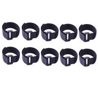 Adjustable Cablae Ties Cable Management Organizer Fastener with Plastic Buckle