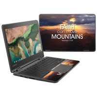 MightySkins Skin Compatible With Lenovo 300e Chromebook 11.6" (2018) - Move Mountains | Protective, Durable, and Unique Vinyl wrap cover | Easy To Apply, Remove, and Change Styles | Made in the USA