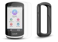Garmin Edge 1030 Cycle Bundle | with Bike Mounts, PlayBetter Silicone Case & Screen Protectors | GPS Bike Computer, Navigation (GPS Only, Black Case)