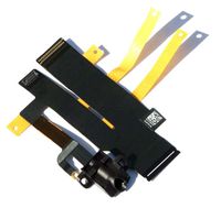 Lot of 2 New Black Headphone Audio Jack Flex Ribbon for Apple iPad 2 CDMA