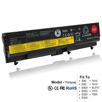 New SL410 42t4753 Replacement Laptop Battery for Lenovo ThinkPad T410 T510 SL510 T510 T520 E40 E420 E520 Series fits P/N 42T4795 42T4793 42T4791 42T4737 57WH 55+