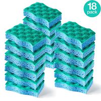 O-Cedar Multi-Use Scrunge Scrub Sponge (Pack - 18)