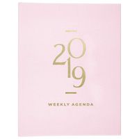 Emily + Meritt 2019 Weekly & Monthly Planner, 5" x 8", Small, The Foiled Agenda Planner (EM103-805)