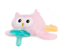 WubbaNub Infant Pacifier - Pink Owl