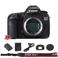 Canon 0582C002-IV EOS 5DS R Digital SLR with Low-Pass Filter Effect Cancellation (Body Only) International Version (No Warranty), Black