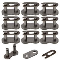 HIAORS 420 Chain Master Link for 90cc 110cc 125cc Pit Dirt Bike ATV Quad Buggy Pack of 10