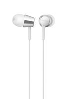 Sony Earbuds with Microphone, in-Ear Headphones and Volume Control, Built-in Mic Earphones for Smartphone Tablet Laptop 3.5mm Audio Plug Devices, White (MDREX155AP/W)