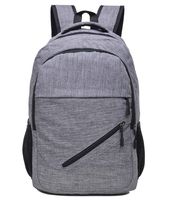 College Backpack for Men Slim Travel Backpack with Laptop Compartment for Men School (Grey)