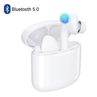 Bluetooth Wireless Earbuds 5.0 Magnetic Earphones Lightweight Ear Buds Mic Stereo in-Ear Headphones Sports Headset IPX7 Waterproof Hi-Fi Sound Charging Case Compatible Android, Samsung, iPhone, iOS