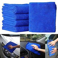 Dickin Microfiber Cloth Cleaning Towels (Pack of 5 Pieces) for Fine Auto Finishes, Interior, Kitchen, Bathroom Paper Towels