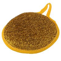 uxcell Metal Wire Scouring Pad Sponge Kitchen Bowl Dish Cleaning Double Side Scrubber