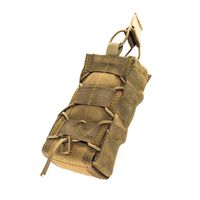 High Speed Gear Radio Pop-UP Taco | MOLLE Compatible Communication Pouch | Fits Multiple Radio Devices (Coyote Brown)