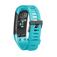 Amanod Replacement Silicone Bracelet Strap Wristband for Garmin Vivosmart HR (145mm-210mm, Mint Green)