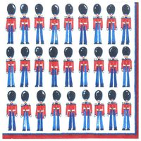 Entertaining with Caspari Royal Guard Paper Luncheon Napkins, Pack of 20