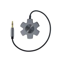 Headphone Splitter Multi Ways Audio Adapter 3.5mm Male to 5 Jacks Female Earphone and Headset Adaptor Compatible for Samsung S10 S9 S8, iPhone iPad MacBook, LG, Smartphones, Tablets, Laptops