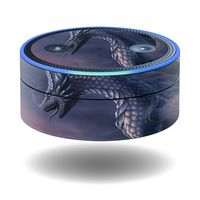 MightySkins Skin Compatible with Amazon Echo Dot (1st Generation) wrap Cover Sticker Skins Dragon Fantasy
