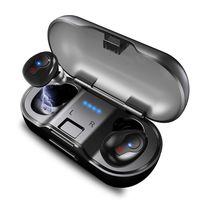 Wireless Earbuds, Faicy True Wireless 5.0 Deep Bass Mini in-Ear Headset HD Stereo IPX5 Headphones with Built-in Mic, 24Hr Play Time with 480mAH Battery Charging Case