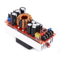 DC Boost Converter, 10~60V to 12~90V 1500W 30A DC-DC Step Up Converter Power Source Boost Module