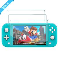 (3 PACK) Switch PET Film Protector for Nintendo Switch Lite, Full Covered Anti-Bubble HD Screen Protector for Nintendo Switch Lite