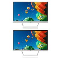 Hewlett Packard 2 Pavilion 22xw 22" IPS LED Full HD Backlit Monitors Bundle - Includes 2 Monitors