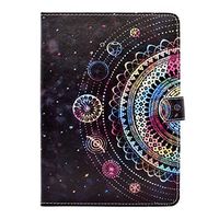 Galaxy Tab S3 T820 Case, Rosa Schleife PU Leather Totem Pattern Magnetic Flip Wallet Folio Protective Case Cover with Auto Sleep/Wake Feature for Samsung Tab S3 9.7 inch Tablet SM-T820/T825 (9.7")