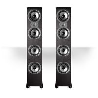 Polk Audio TSi500 High Performance Tower Speakers with Four 6-1/2" Drivers - Pair (Black)