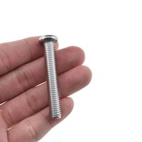 Hahiyo M8 x 50mm Machine Screws Bolts for Wall mounting Samsung TV 304 Stainless Steel 10 Pack for TV Wall Mount Bracket Phillips Drive Pan Head for Samsung TV 8000 Series Q6 NU7100 Curved NU6900 Q8F