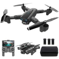 GoolRC CSJ S167 GPS Drone, 5G WiFi FPV RC Drone with Camera 4K HD Gesture Photos Video, Auto Return Home, Altitude Hold, Follow Me RC Quadcopter for Adults with 3 Batteries and Handbag