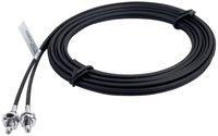 AUTONICS FT-420-10 Cable, Fiber Optic, Through Beam, 4mm Threaded End, 2m Length