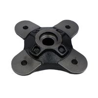 Polaris Rear Wheel Hub, Black, Genuine OEM Part 5139265-067, Qty 1