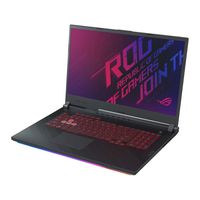 ASUS ROG 17.3" FHD Gaming Laptop Core i7-9750H 8GB RAM 256GB SSD+1TB HDD, GTX 1660 Ti 6GB, Hexa-Core up to 4.50 GHz, RGB Backlit Keyboard, RJ-45 LAN, USB-C, 1920x1080, Wi-Fi, Bluetooth, Win 10