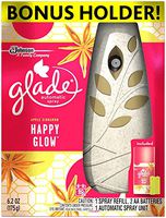 Glade Automatic Spray Air Freshener Starter Kit, Happy Glow, 6.2 Ounce