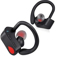 Bluetooth Headphones True Wireless Stereo Sport Earbuds, Bluetooth 5.0TWS in Ear Earphones with Mic, 3-6H Playtime IPX4 Sweatproof Noise Cancelling Headset for Running/Workout