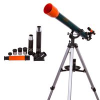 Levenhuk LabZZ T3 Refractor Telescope for Beginners with Up to 175x Magnification Power and Accessory Kit