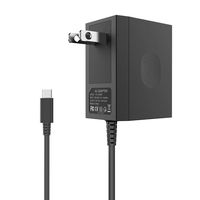 Charger for Nintendo Switch, YCCTEAM Switch Charger AC Adapter 15V/2.6A Fast Charging Replacement for Nintendo Switch/Switch Lite with 5FT Type C Cable, Support TV Mode and Dock