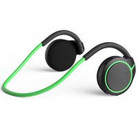 LEVIN Small Bluetooth Headphones Behind The Head, Sports Wireless Headset with Built in Microphone and Crystal-Clear Sound, Fold-able and Carried in The Purse, and 12-Hour Battery Life, red